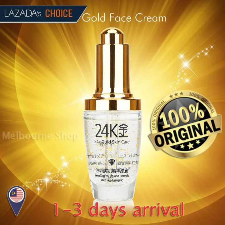 Bioaqua 24k serum Gold Face Day Cream Hydrating Essence Serum Whitening  Moisturizing Anti-Aging Women Face Skin Care | Lazada