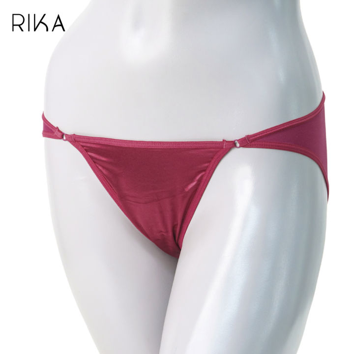 rika-กางเกงใน-bikini-sexy-สายเดี่ยว-ผ้าซาติน-ผ้าไนล่อน-ไลคร่า-gv2078-size-m-l-ราคา-1-ตัว