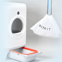 kit Poop Bag สำหรับทำความสะอาดตัวเองอัตโนมัติ Cat Toilet Tray 2 Rollers Bags With Handle Hand Free Dirty For Litter Pan