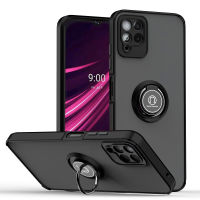 T-Mobile REVVL 6 Pro Case with Ring Holder Kickstand Matte Back Soft Bumper Hybrid Protective Cover for T-Mobile REVVL 6 Pro