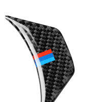 【cw】 Applicable BMW BMW X1 E84 Auto Parts Modified Carbon Fiber Steering Wheel Lower Stickers This IS Stickers Interior Design Accessories