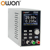 Uche ใหม่ OWON SPE6103ตั้งโปรแกรมได้ไฟฟ้ากระแสตรง60V เอาต์พุต5A 2.8นิ้ว LCD 10 Mv/ สวิตช์เครื่องรักษาระดับแรงดันดิจิตัลความละเอียด1mA