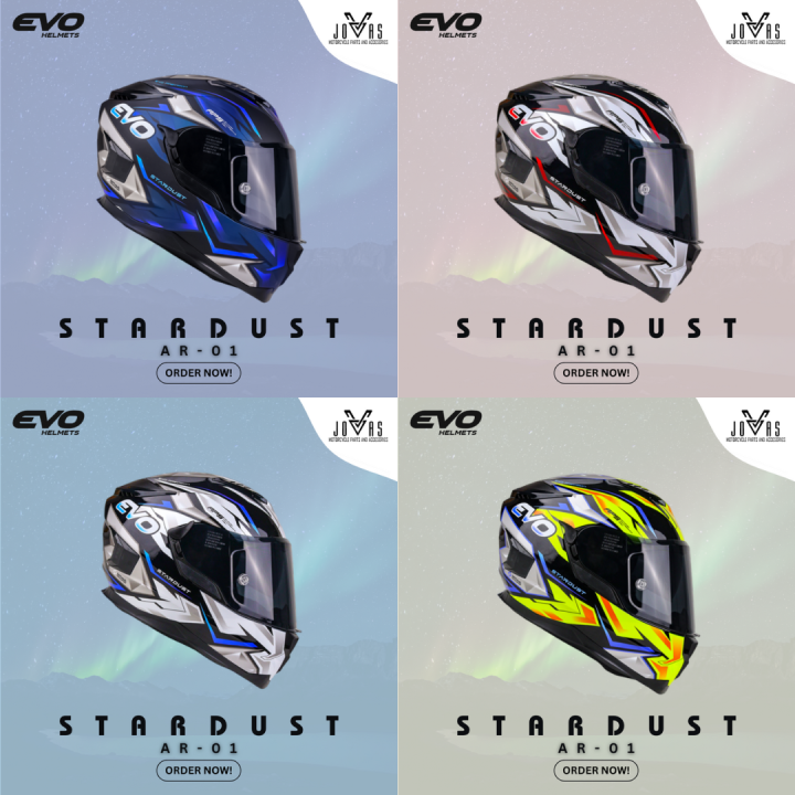 EVO Helmet AR01 STARDUST Lazada PH