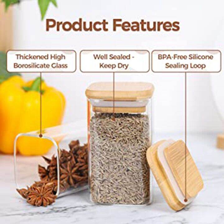 12pcs-glass-spice-jars-with-bamboo-lid-8oz-airtight-square-spice-containers-empty-seasoning-jars-for-spice-salt-sugar