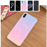 โปร่งใส ซิลิโคน อ่อนนุ่ม เคสโทรศัพท์ หรับ Samsung A34 M52 A04 M30S A23 M23 M53 M21 A54 M30 A40S A9 A14 A04S M33 Plus TPU ปก TG-269 Fake Love Yourself signature