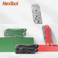 Nextool คีมพับอเนกประสงค์10 IN 1,คีมไขควงด้วยมือ EDC พับได้ขนาดเล็กที่เปิดขวดสำหรับกลางแจ้ง