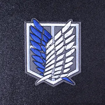 Shingeki No Kyojin Embroidery - Attack On Titan Logo Embroidery