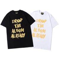 New Drew loose letter printing casual short-sleeved round neck T-shirt