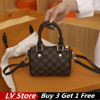 LV Speedy กระเป๋าทรงสลิงสำหรับผู้หญิง,กระเป๋าถือแฟชั่นสไตล์เกาหลีกระเป๋าคาดลำตัวกระเป๋าสะพายไหล่ LV กระเป๋าทรงหมอนกระเป๋าใส่เหรียญกระเป๋าเครื่องสำอางกระเป๋าช้อปปิ้งสินค้าใหม่ปี2022