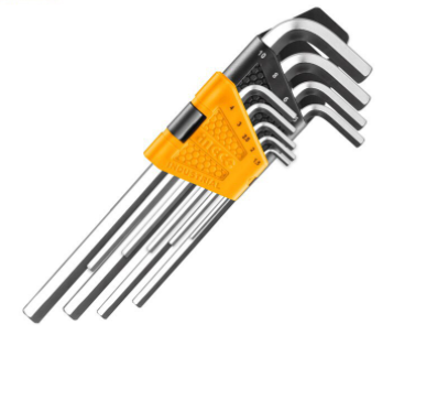 ingco-ชุดประแจหกเหลี่ยม-1-5-10-มม-9-ตัวชุด-ยาว-รุ่น-hhk11091-hex-key