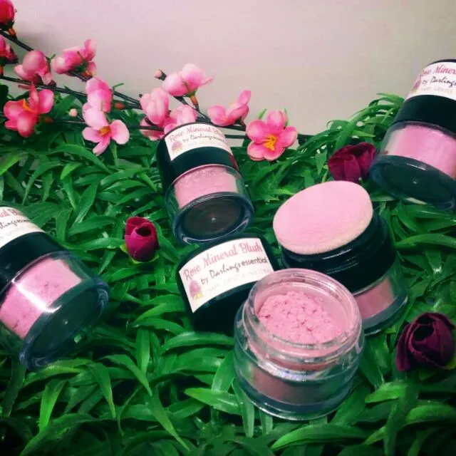 ⊿ESSENTIAL Rose Mineral Blush Lazada