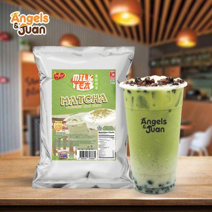 Injoy Milk Tea Powder Matcha 500grms Lazada PH