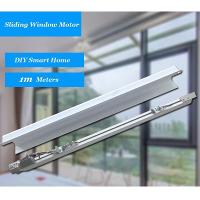 Sliding Window Motor Electric Manual Open Close DC 1m Sliding Sash Actuator Compatible with Smart Home System
