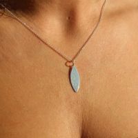 【CC】 Surfboard Necklace Dainty Pendant I Surfer Jewelry