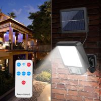 LED/COB Solar Powered Light Outdoors Motion Sensor Sunlight Waterproof Wall Emergency Street Security Lamp For Garden Decoration