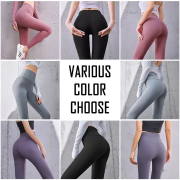 Women Skin Tight Nude Yoga Leggings Nuls Seamless GYM Fitness Active Pants  High Waisted