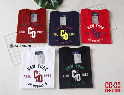 เสื้อยืดงานปัก CCOO  Cotton 100%  No.16 (SMLXL)