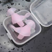 【CW】❣✠  Earplugs Accessories Silicone Soft Dust-Proof Ear Plugs With Diving Plug