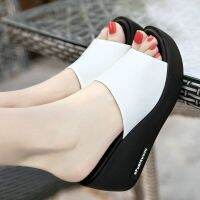 [Bella Sandals] Hot selipar Womens SUMMER, พื้นรองเท้าหนา, แจ๊กเก็ต, เวอร์ชั่นเกาหลี