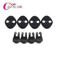 ❒☢ 4pcs Car Door Lock Decoration Cover Door Lock Protective Cover for KIA RIO K2 2012 - 2015 for Hyundai Solaris Verna