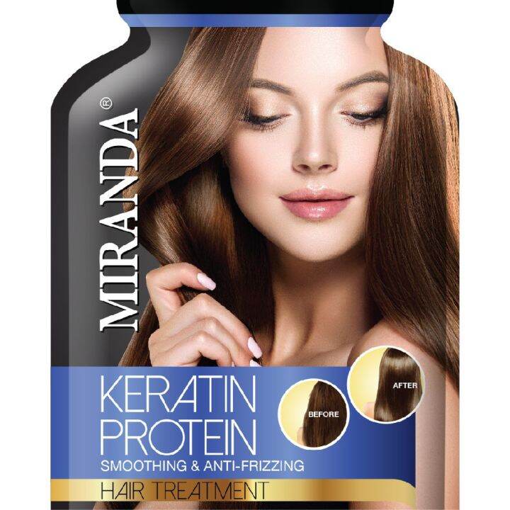 Miranda Keratin Protein Hair Treatment Sachet 2x 25ml Lazada Indonesia