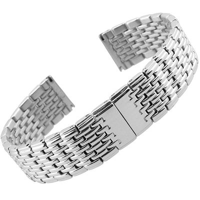 Solid Stainless Steel Watchband For Longines La Grande Bracelect Strap 13MM 18MM 20MM 22MM butterfly clasp Watches Accessories