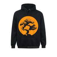 Funky Bonsai Hoody Japanese Trees Zen Buddhist Orange Sunset Warm Men Sweatshirts New Year Day Hoodies For Hoods Hip Hop Size Xxs-4Xl