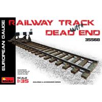 โมเดลประกอบ MiniArt 1/35 MI35568 RAILWAY TRACK DEAD WITH END