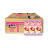ดีน่า นมถั่วเหลืองยูเอชที รสสตรอเบอร์รี 230 มล. x 36 กล่อง - Dna UHT Soy Milk Strawberry 230 ml x 36 pcs