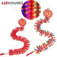 LIZHOUMIL จำลองเสียงแครกเกอร์ไฟฟ้าติดไฟ Led,สำหรับฉลองตรุษจีน