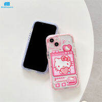 เคสโทรศัพท์ขอบหนาลายการ์ตูนสำหรับ iPhone Series เคสธรรมดา