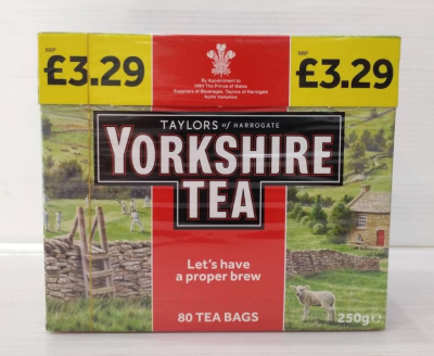 🍀For you🍀 Yorkshire Tea Taylors Of Harrogate 250g ชาดำอบ100%