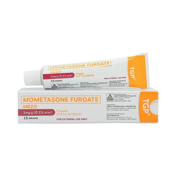 TGP Mezo Mometasone Furoate Cream 15g 1mg/g (0.1 w/w) corticosteroids