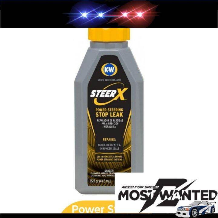 K&W STEER X POWER STEERING AID TREATMENT STOP LEAK Lazada