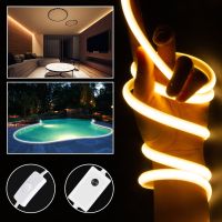 50M 30M High Bright COB Strip Light 220V 288 Leds/M Flexible Tape EU Plug /Switch/ Dimmer IP65 Waterproof for Kitchen Lighting