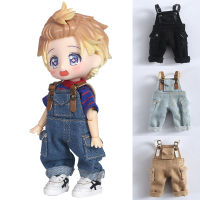 Ob11ตุ๊กตาเสื้อผ้าเครื่องมือกระเป๋า Suspenders กางเกง Fit สำหรับ Molly,GSC ,112bjd เสื้อผ้าเด็กตุ๊กตาอุปกรณ์เสริมของเล่นตุ๊กตากางเกง