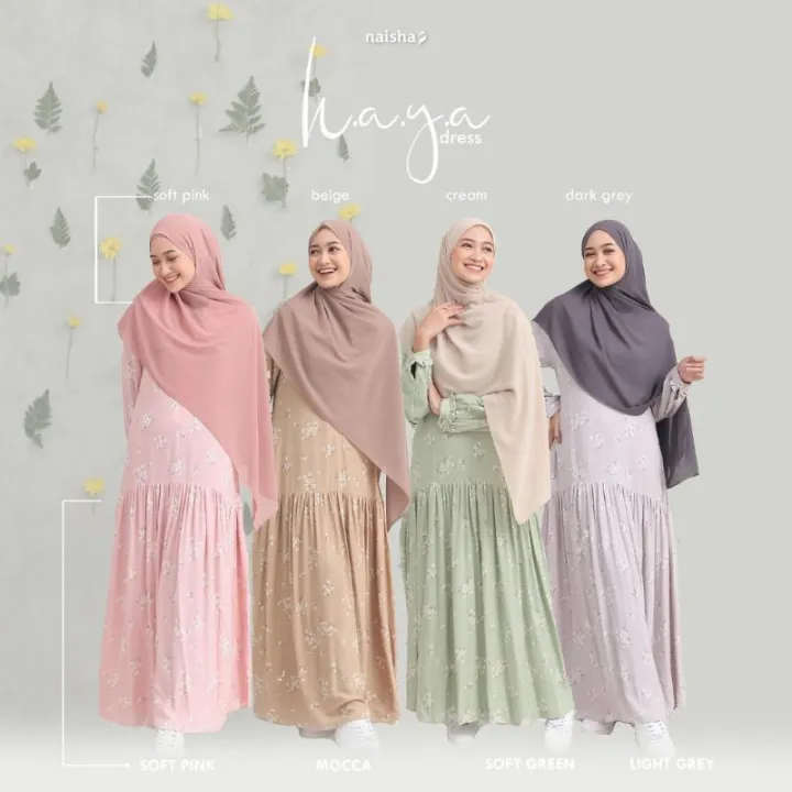 warna pastel dress