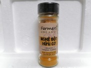 Lọ TT 40g NGHỆ BỘT HỮU CƠ VN FARMERS Organic Turmeric Powder vpp-hk