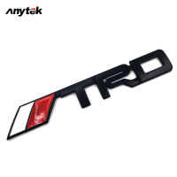 ANYTEK 3D TRD สติกเกอร์ติดรถยนต์,สติกเกอร์ตกแต่งรถโลโก้กีฬาติดฉลากโลหะ