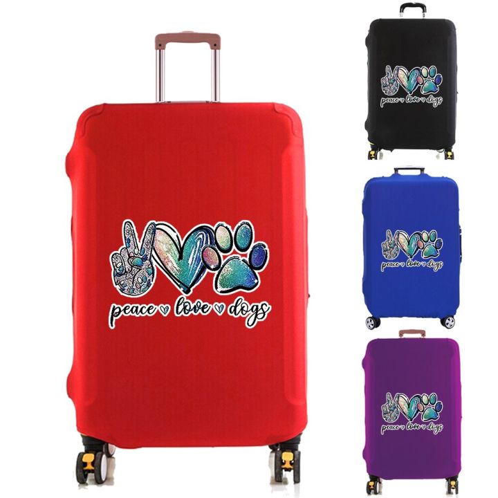 Luggage Cover Fashion Dust-proof Thicken Travel Accessory Covers Apply To  18-32 Inch Mom Print Suitcase Trolley Protective Case