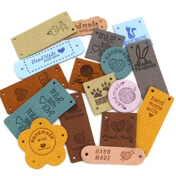 100pcs/lot Packaging Tags Handmade Hang Tag Kraft Paper Tags Thank