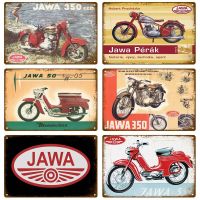 JAWA Vintage Wall โปสเตอร์ Vintage Retro Wall House ร้านอาหารตกแต่งแผ่นโลหะ Wall Decor Art ป้ายโลหะดีบุกป้าย  （Stock size: 20cm * 30cm）