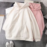 {AH Department Store}Laamei Hoodies เสื้อกันหนาว Lazy Plush ฤดูใบไม้ร่วงฤดูหนาว Pullover Drawstring Casual Cloths แขนยาวขนาดใหญ่ผู้หญิงเสื้อนุ่ม