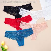 【CW】△  3Pcs/Set Ladies Thong Low Waist Cotton Crotch Woman Panty M-XL Five Color