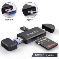 USB 3.0 Type C Card Reader OTG Adapter Dongle USB Micro USB C USB A Card Reader SD/TF For Laptop Computer SmartPhone