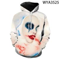 Autumn 3D Print Horror Skull Hoodies Men Women Children Gothic Sweatshirts Terror Harajuku Cool Streetwear Pullover Clothes