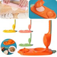 2 In 1 Dumpling Crust Tool Dumpling Wrapper Maker Manual Press Dough Pressing Tool DIY Dumpling Maker Mould Kitchen Items