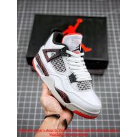 2023 6.17 Original J4 Hot Lava Red White Basketball shoes