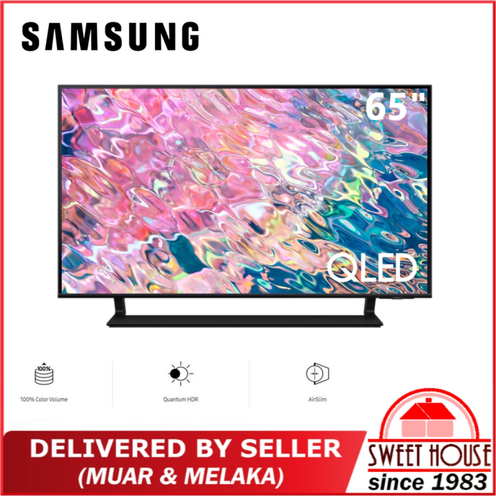 [DELIVERED BY SELLER] SAMSUNG Q60B 65 Inch QLED 4K Smart TV With 100% ...