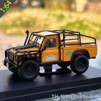 ♣✸ jfmkfmdm Mestre 1:64 golfo lr defender 110 camelo copo caminhão coletor edição diecast modelo brinquedo presente